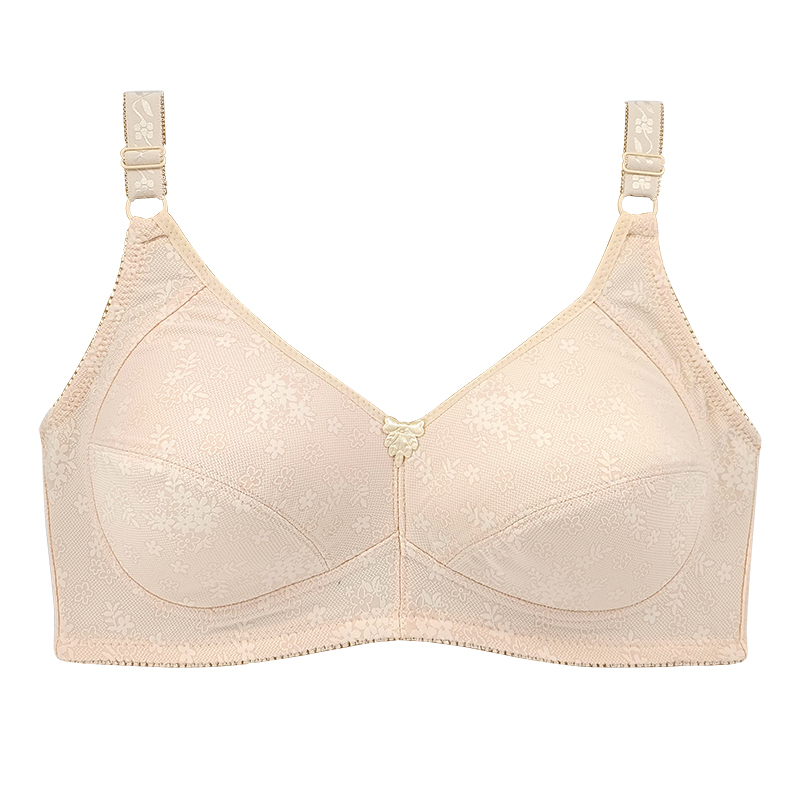 Full Coverage Bra - บราลูกไม้แบบมีโครงสำหรับผู้หญิง บราไร้โครงเสริมทรง บราเต็มคัพ บราไร้โครง บราเล็ตต์ ไซส์ใหญ่