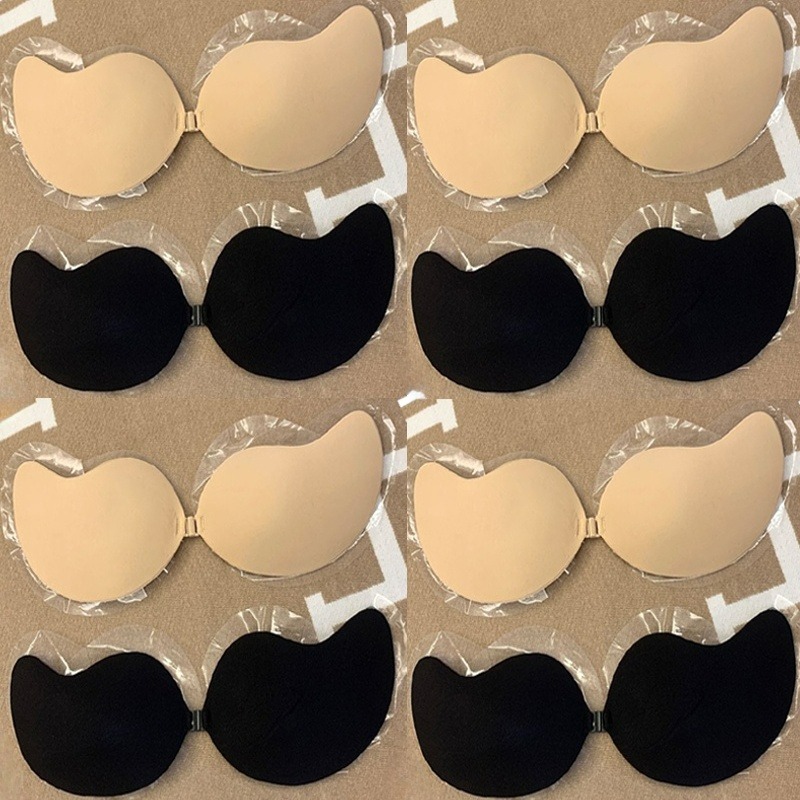 Strapless Bra Adhesive - บราปีกนกแบบไร้สาย 1/2 คู่ บราไร้สายสำหรับผู้หญิง งานแต่งงาน ปาร์ตี้