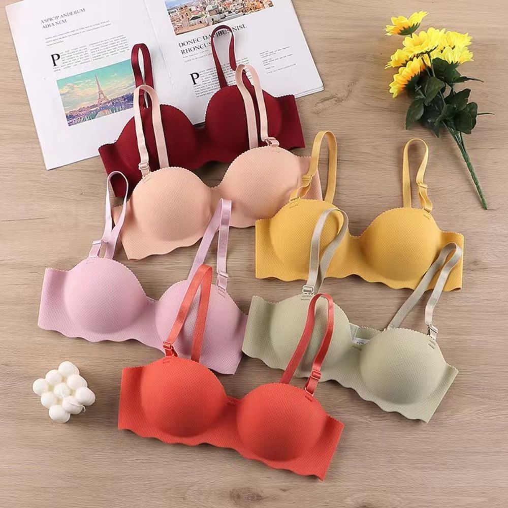 Wirefree Bra Comfort - บราไร้โครงแบบไร้รอยต่อ สวมใส่สบาย เซ็กซี่ สีสันสดใส ปรับได้ ยกกระชับ