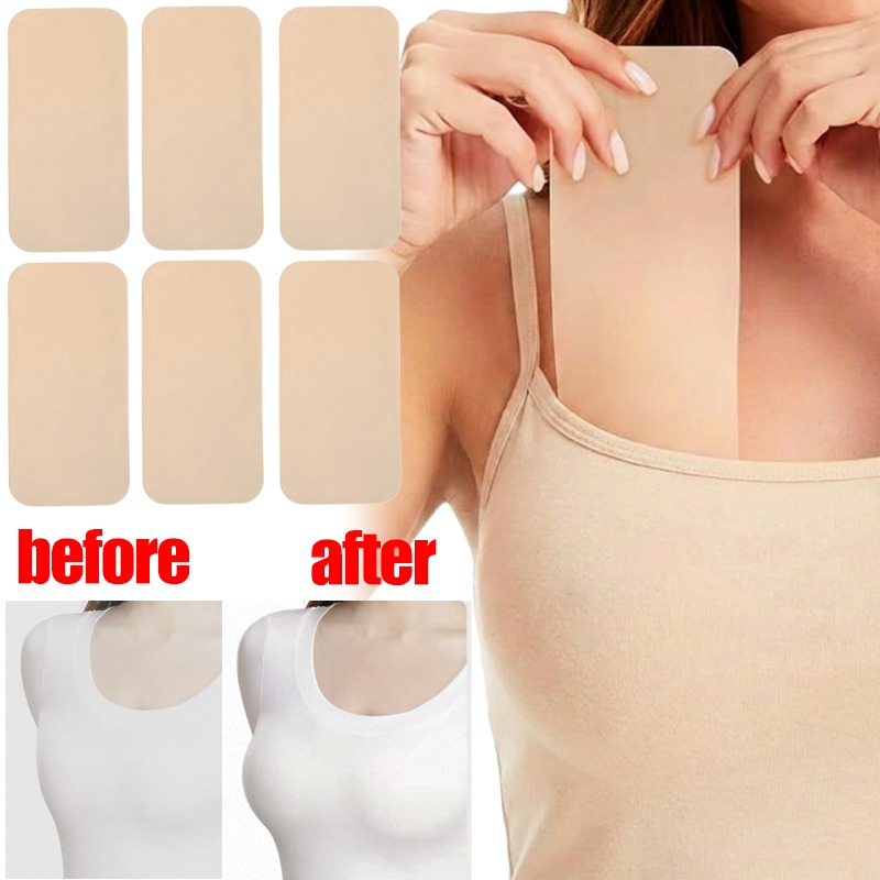 Strapless Bra Adhesive - เทปยกกระชับหน้าอกซิลิโคน แผ่นปิดจุกนมแบบติดเอง บราดันทรงแบบซ่อนเร้น แผ่นเสริมหน้าอกแบบใช้ซ้ำได้ สติ๊กเกอร์ปิดหน้าอกสำหรับชุดเดรสแบบไร้สายสำหรับผู้หญิง