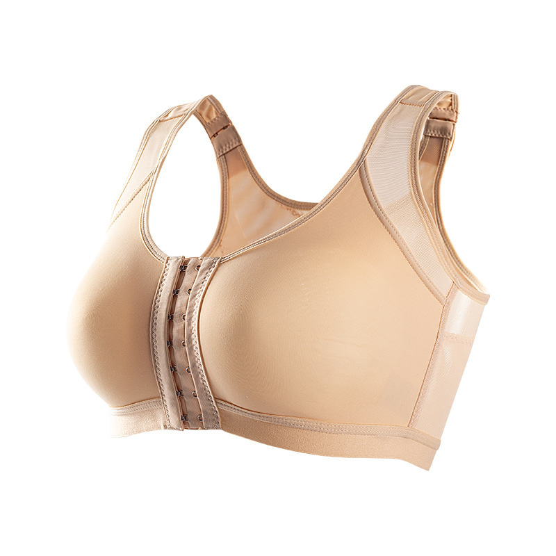 Mastectomy Bra Pocket - บราผ่าตัดเปิดด้านหน้าสำหรับผู้หญิงชุดชั้นในสำหรับฟื้นฟูหลังผ่าตัดไม่มีลวดเสริมเต้านมหลังผ่าตัด