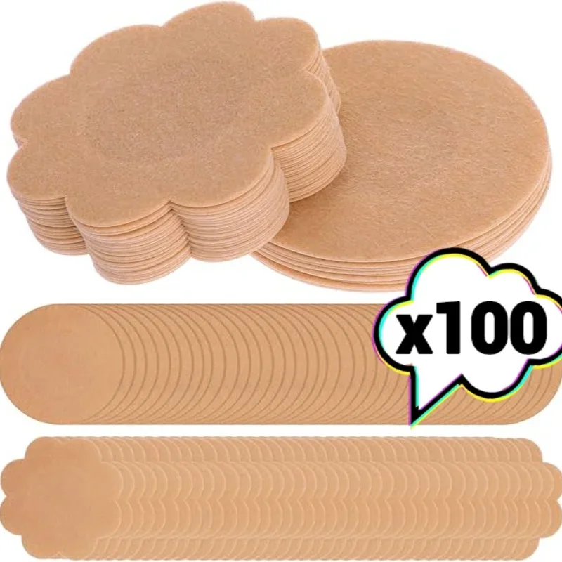 Strapless Bra Adhesive - 10/100pcs ผู้หญิงฝาครอบหัวนม Self Adhesive Lift UP