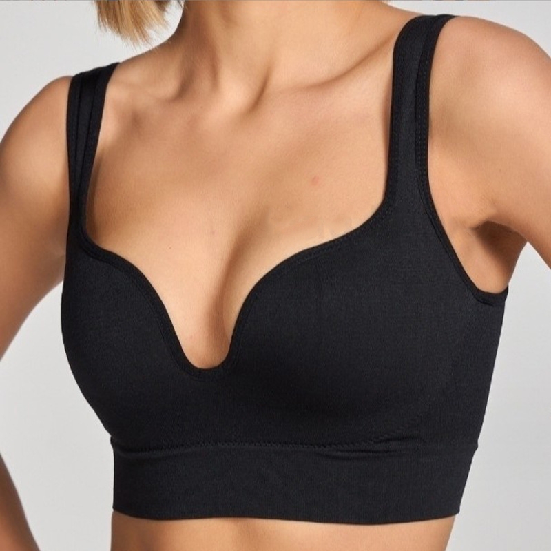 Underwire Bra Padded - 3D เสื้อกีฬา Breathable ไม่มีแหวนเหล็ก 3D ถ้วย