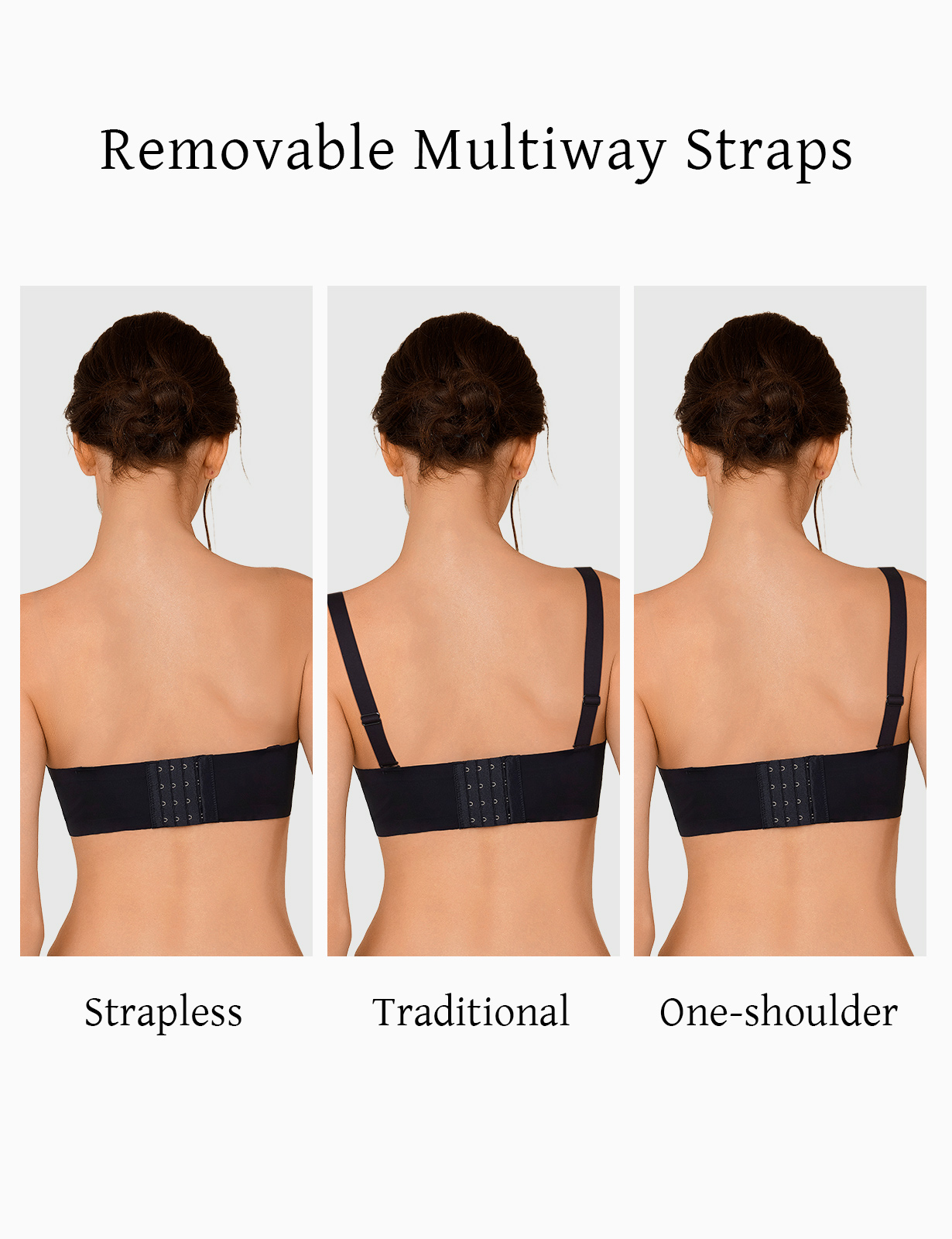 ใหม่ผู้หญิงเซ็กซี่ Push Up Bra - Convertible Bra Multiway บทวิจารณ์และราคา