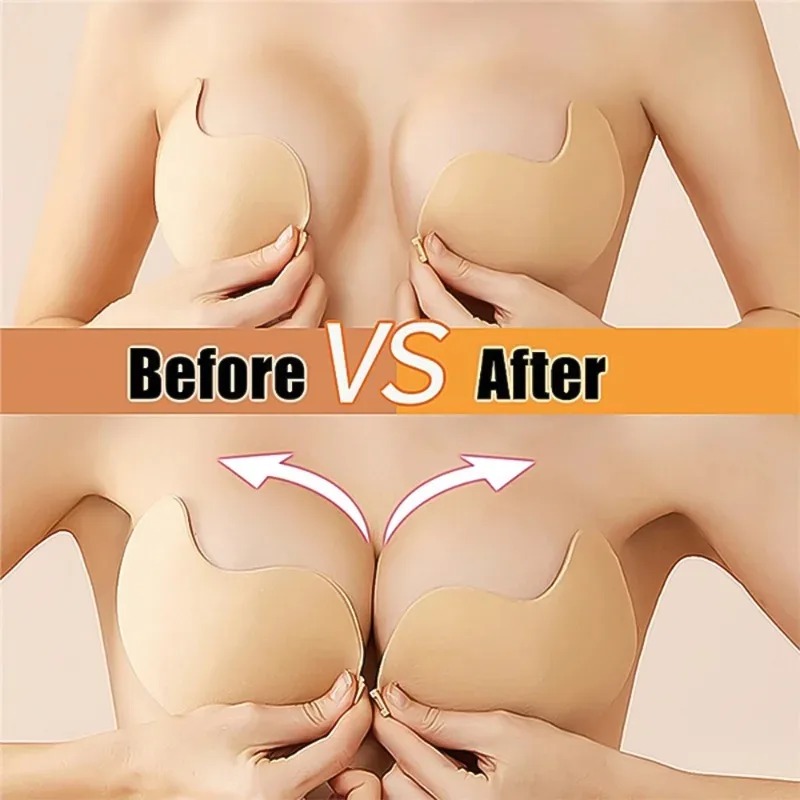 บราไร้สายแบบแปะ บราดันทรงไร้สา - Strapless Bra Adhesive บทวิจารณ์และราคา