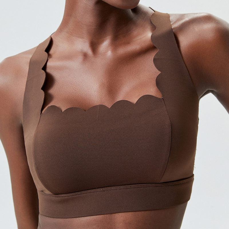 FUBEIKE คลื่นขนาดเล็กสายคล้องไ - Sports Bra Racerback บทวิจารณ์และราคา