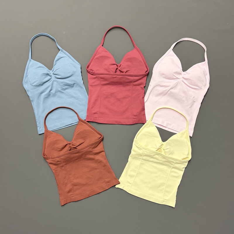 เสื้อกล้ามกีฬาผู้หญิงแบบไร้ตะเ - Sports Bra Racerback บทวิจารณ์และราคา