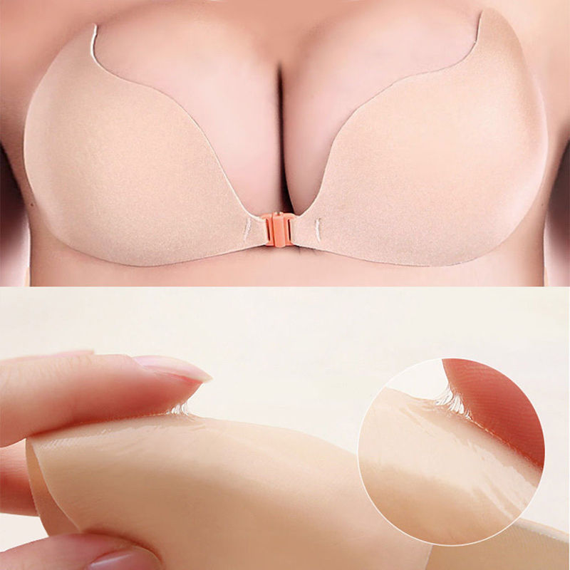 บราไร้สายแบบแปะติดสำหรับผู้หญิ - Backless Bra Sticky บทวิจารณ์และราคา