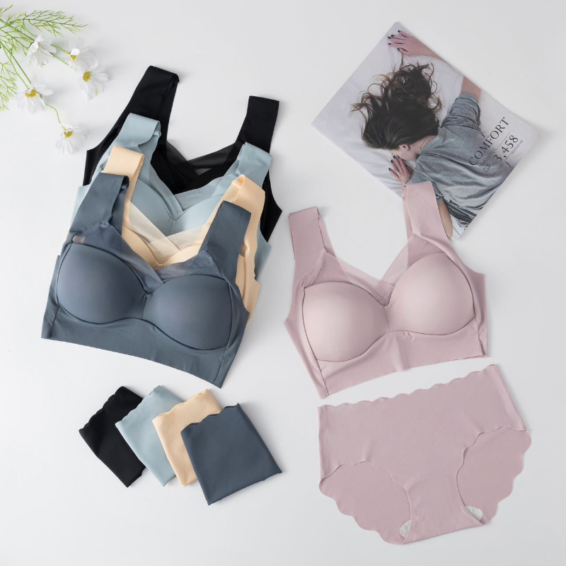 บราไร้โครง ไซส์ใหญ่พิเศษ L-6XL - Underwire Bra Padded บทวิจารณ์และราคา