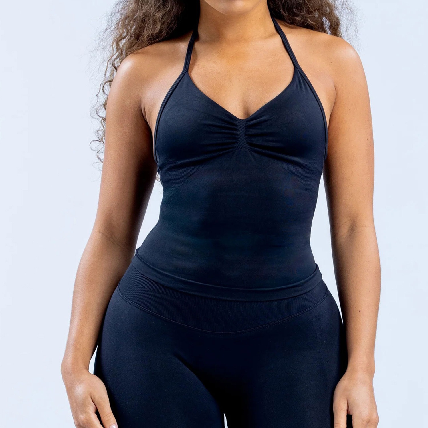 เสื้อกล้ามโยคะแบบคล้องคอสำหรับ - T Shirt Bra Seamless บทวิจารณ์และราคา