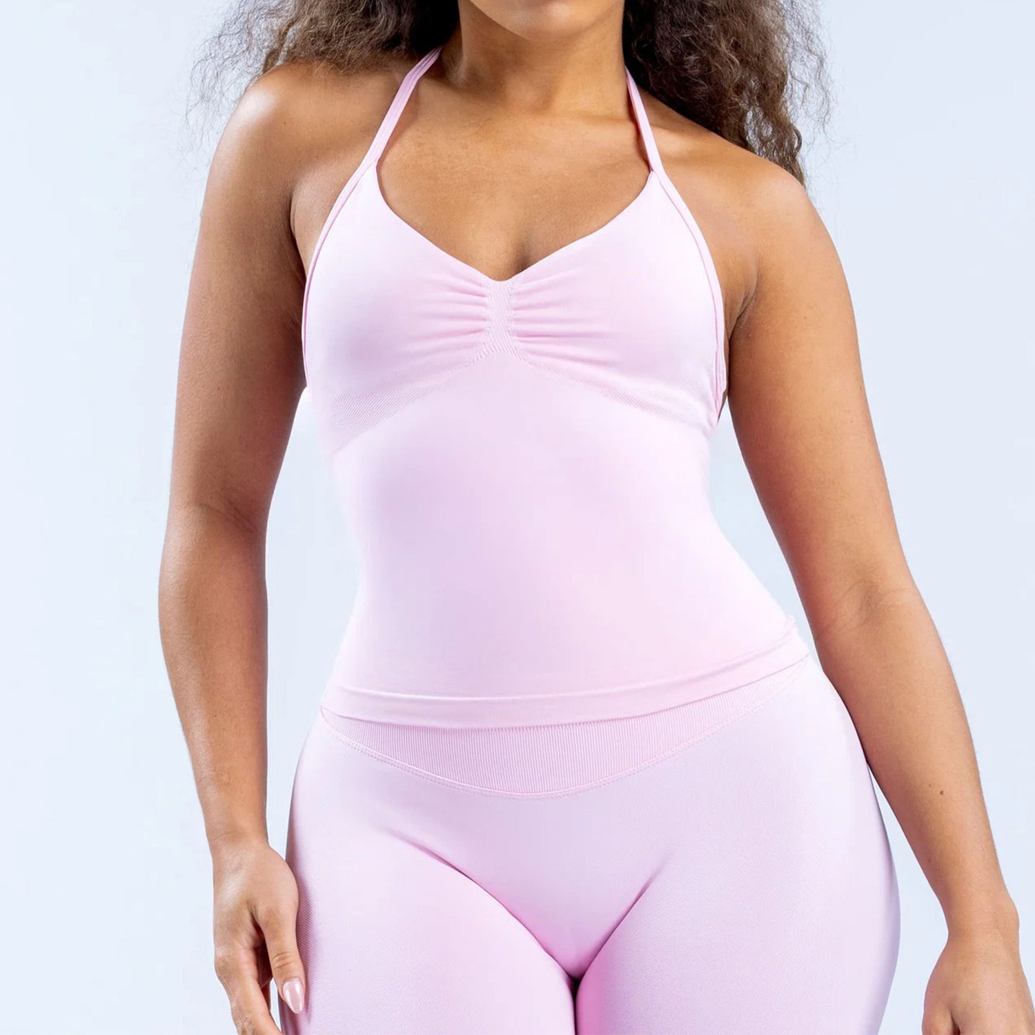 เสื้อกล้ามโยคะแบบคล้องคอสำหรับ - T Shirt Bra Seamless บทวิจารณ์และราคา