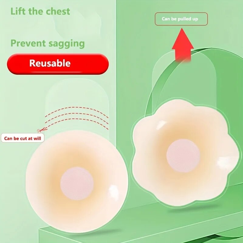 แผ่นแปะหน้าอกยกกระชับหน้าอกสำห - Push Up Bra Silicone บทวิจารณ์และราคา