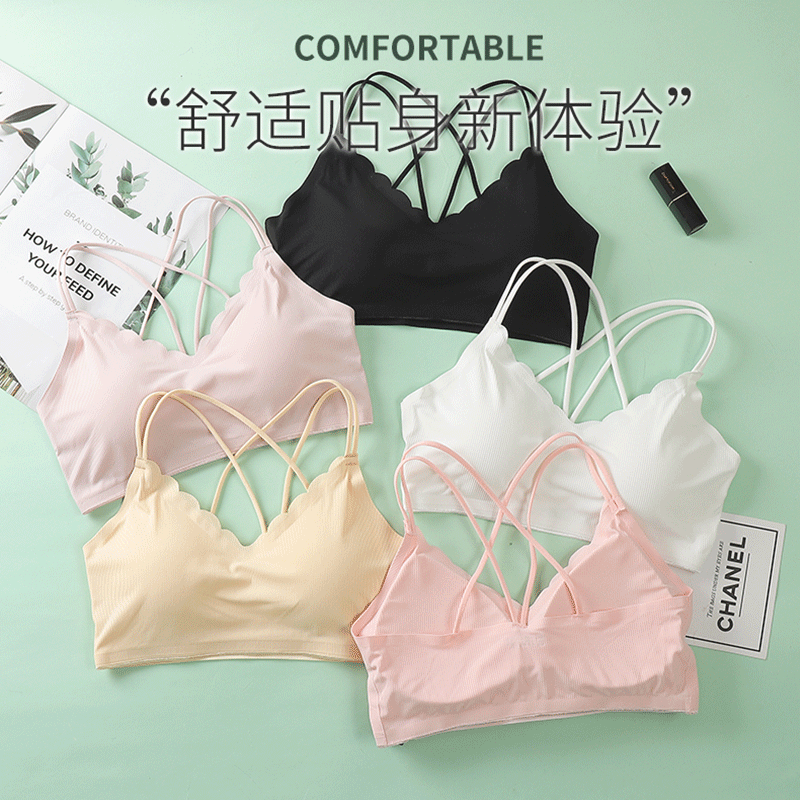 ชุดชั้นในเซ็กซี่บราไร้ตะเข็บบร - Lace Bralette Set บทวิจารณ์และราคา