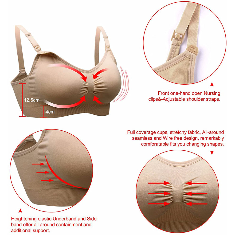 สตรีคลอดบุตรพยาบาล Bra Materna - Sleep Bra Bralette บทวิจารณ์และราคา