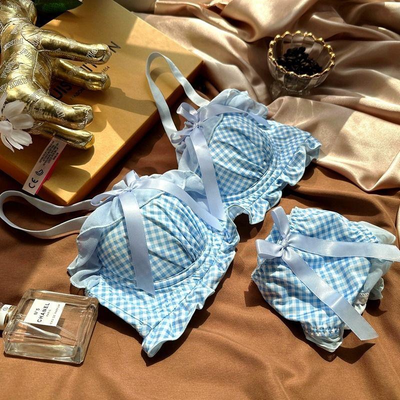 ชุดชั้นในลูกไม้ลายจุดเซ็กซี่ บ - Underwire Bra Padded บทวิจารณ์และราคา