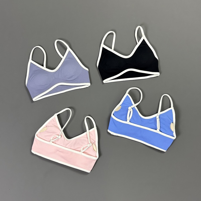 เสื้อชั้นในโยคะแบบมีสายรัดคอวี - Sports Bra Racerback บทวิจารณ์และราคา