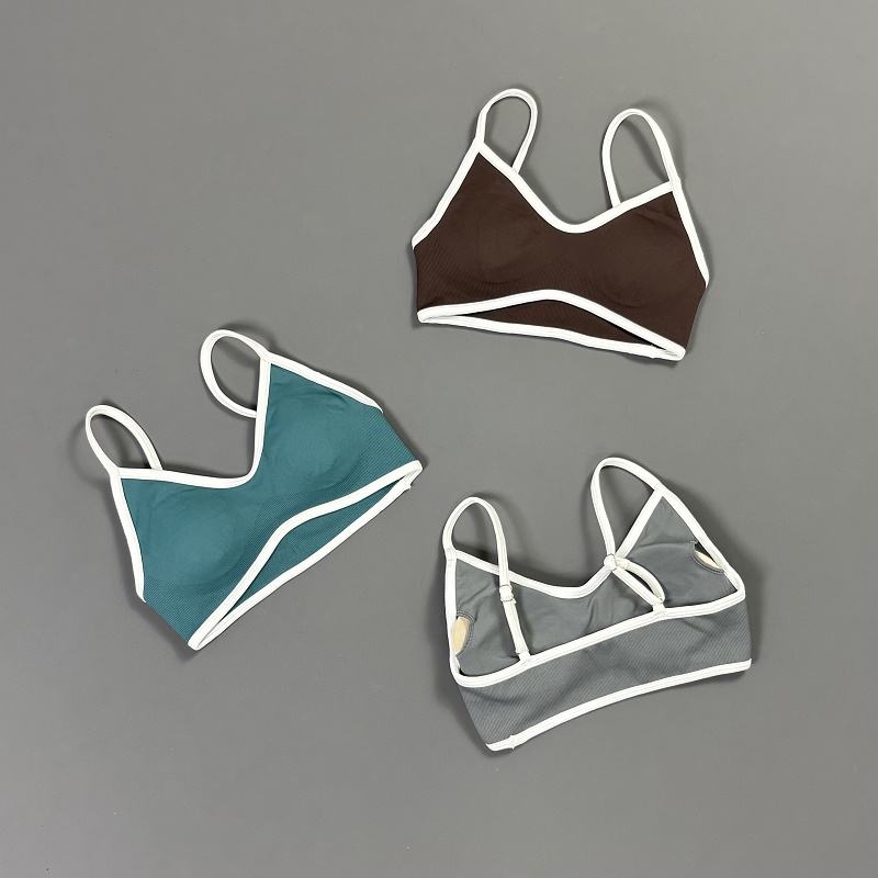 เสื้อชั้นในโยคะแบบมีสายรัดคอวี - Sports Bra Racerback บทวิจารณ์และราคา