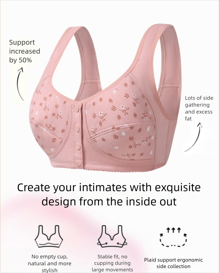 ชุดชั้นในลูกไม้แบบไร้ตะเข็บ 7  - Full Coverage Bra บทวิจารณ์และราคา
