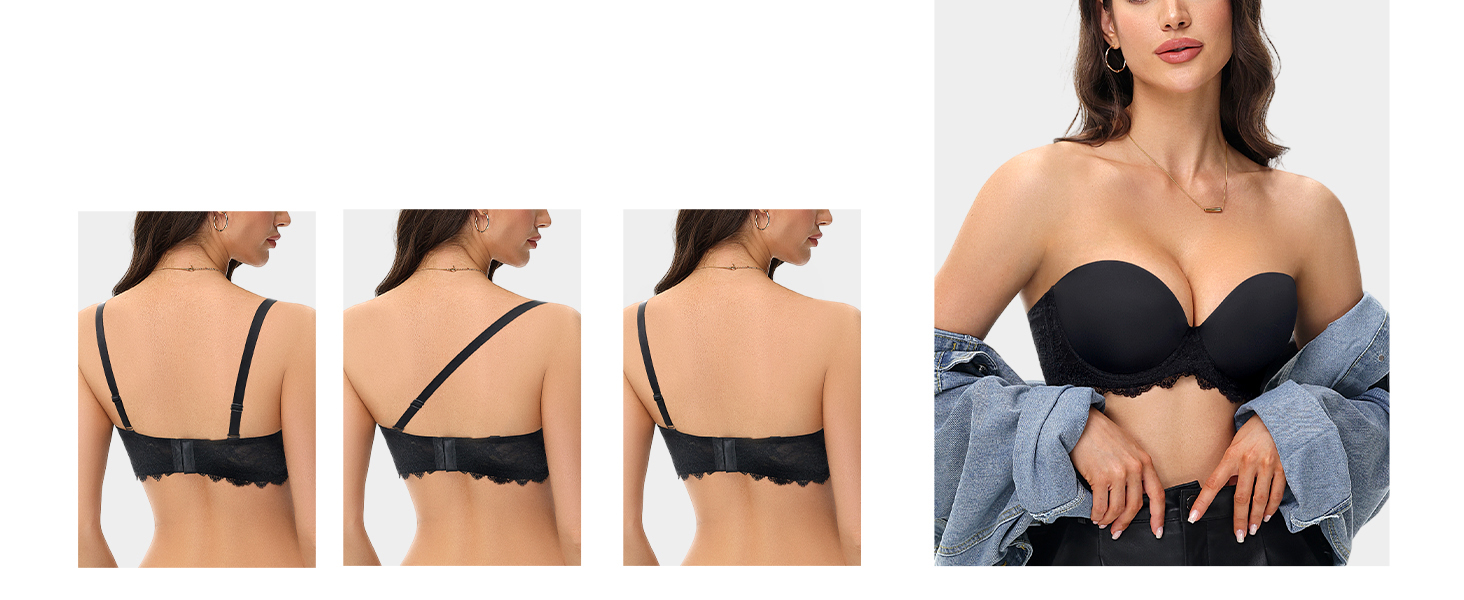 บราผู้หญิงแบบใหม่ เซ็กซี่ ชุดช - Convertible Bra Multiway บทวิจารณ์และราคา