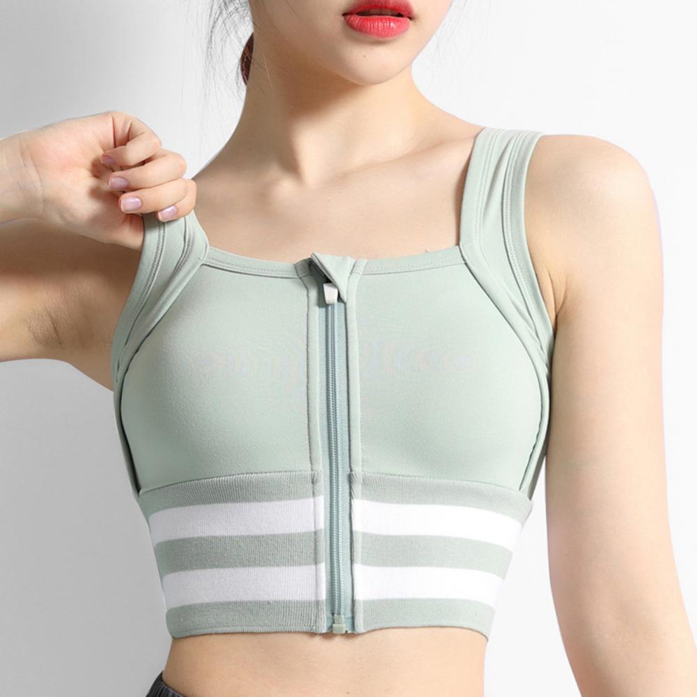 เสื้อชั้นในกีฬาไนลอนแบบซิปด้าน - Full Coverage Bra บทวิจารณ์และราคา