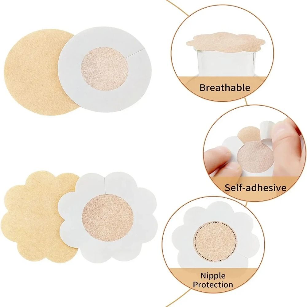 สติกเกอร์แผ่นซิลิโคนปิดหัวนมผ้ - Strapless Bra Adhesive บทวิจารณ์และราคา
