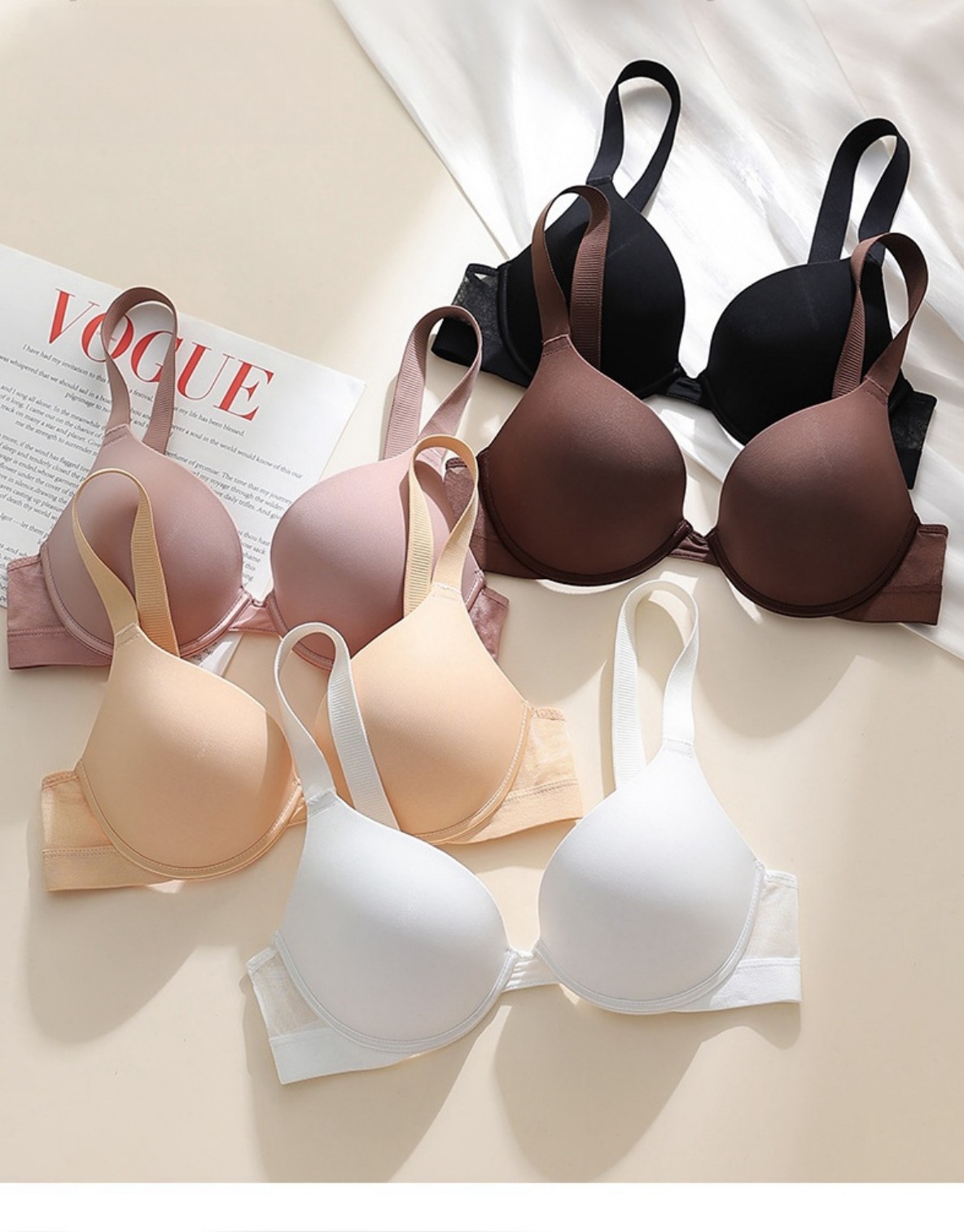 2025 ผู้หญิง PLUS ขนาด Push Up - Demi Bra Balconette บทวิจารณ์และราคา