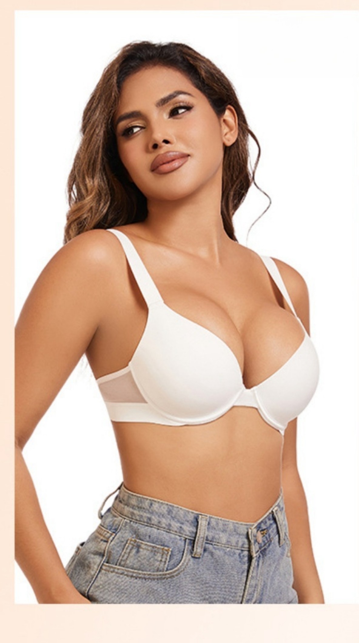 2025 ผู้หญิง PLUS ขนาด Push Up - Demi Bra Balconette บทวิจารณ์และราคา