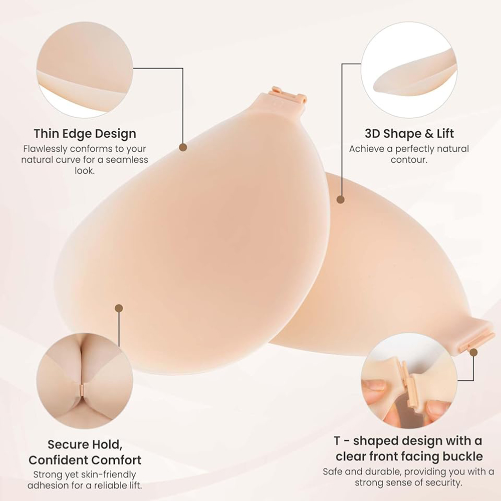 บราปีกนกแบบไม่มีสาย ซิลิโคนกาว - Backless Bra Sticky บทวิจารณ์และราคา