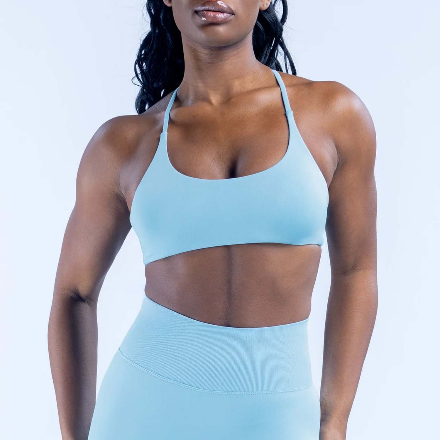 เสื้อชั้นในกีฬาไร้ตะเข็บ LOGO  - Sports Bra Racerback บทวิจารณ์และราคา