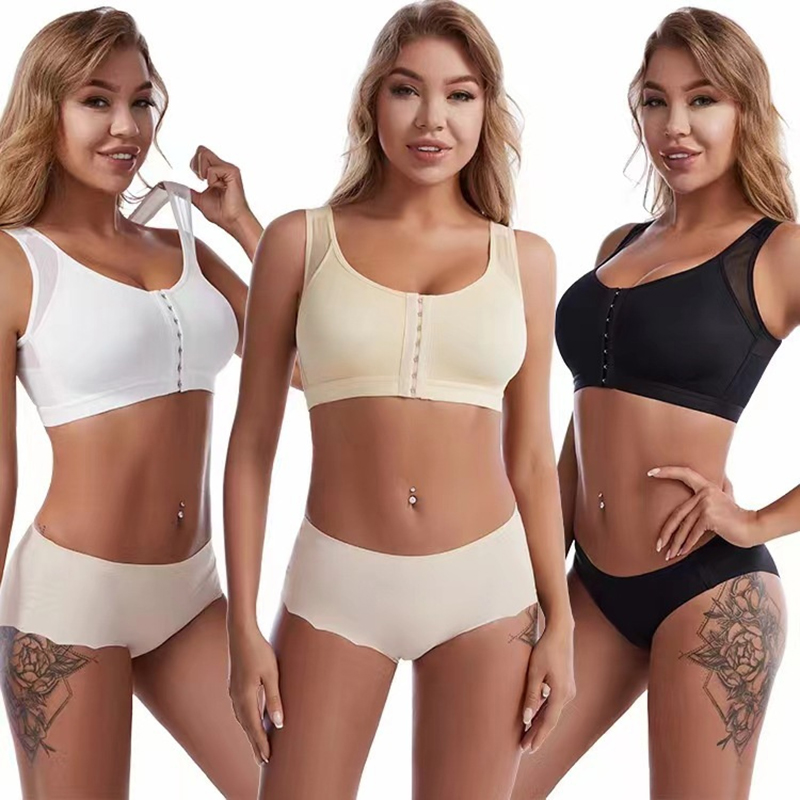บราผ่าตัดเปิดด้านหน้าสำหรับผู้ - Mastectomy Bra Pocket บทวิจารณ์และราคา