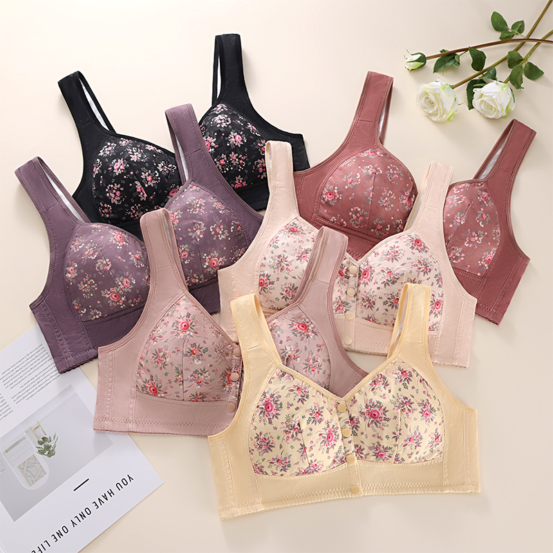 บราไร้สายพิมพ์ลายเปิดด้านหน้าอ - Wirefree Bra Comfort บทวิจารณ์และราคา