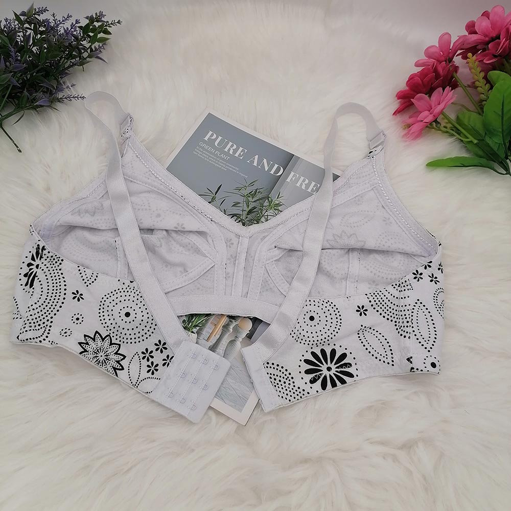 ผู้หญิงถ้วยใหญ่ไร้สาย Bra ผ้าฝ - Wirefree Bra Comfort บทวิจารณ์และราคา