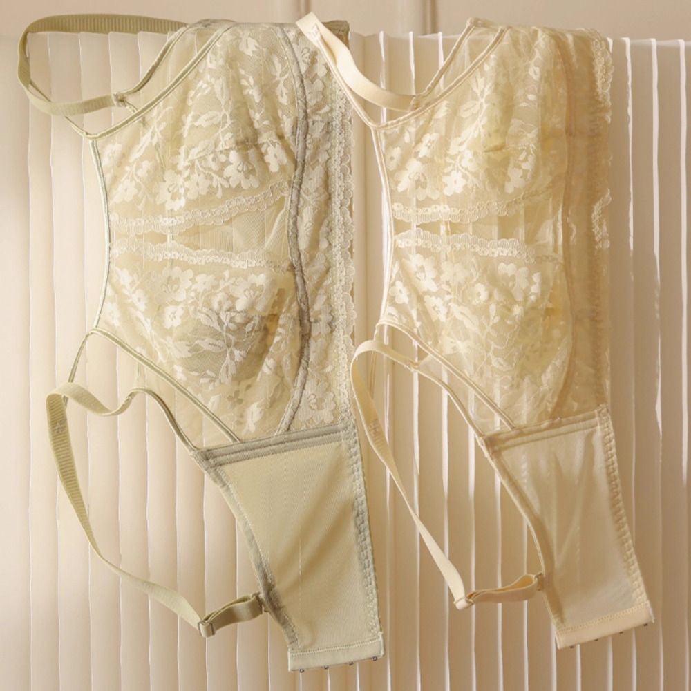 บราลูกไม้แบบไร้โครง ดีไซน์ดอกไ - Sheer Mesh Bra บทวิจารณ์และราคา