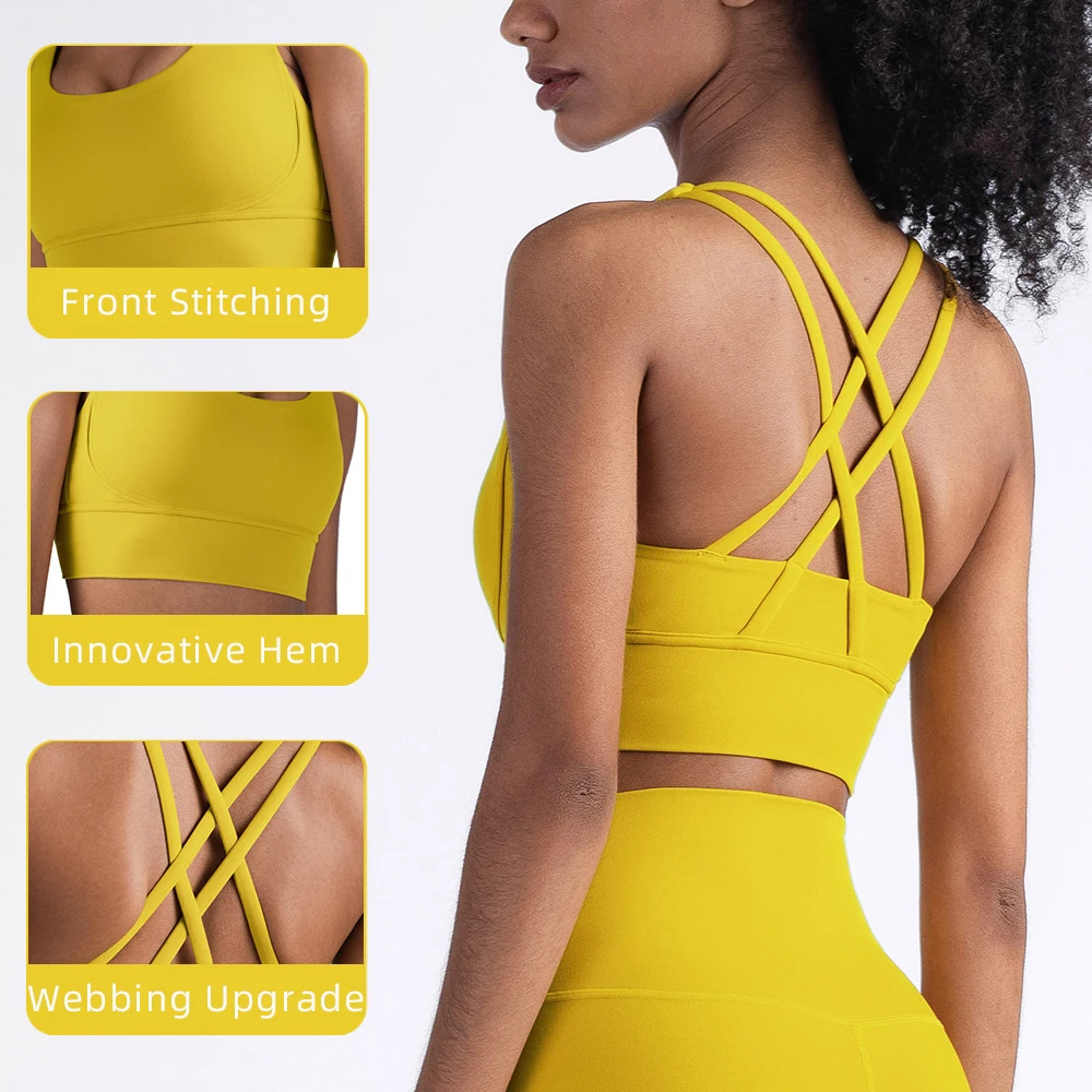 สปอร์ตบราสำหรับสตรีฤดูร้อนแฟชั - Sports Bra Racerback บทวิจารณ์และราคา