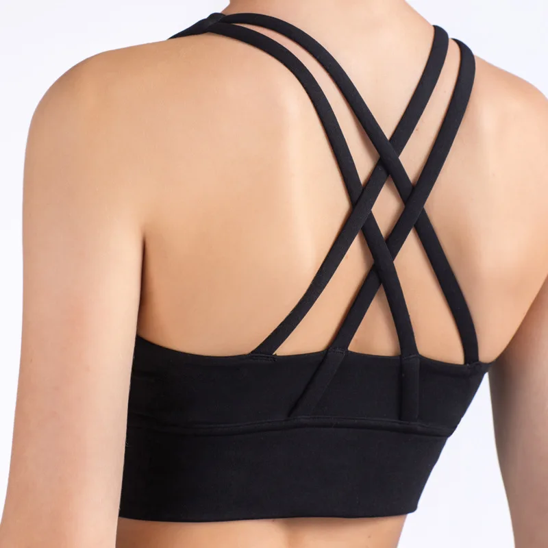 สปอร์ตบราสำหรับสตรีฤดูร้อนแฟชั - Sports Bra Racerback บทวิจารณ์และราคา