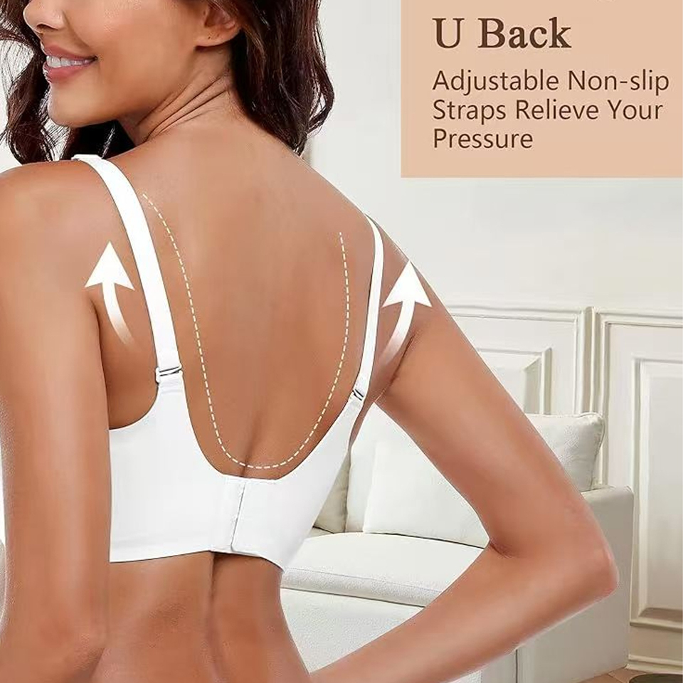บราไร้โครงแบบไร้รอยต่อ ยกกระชั - T Shirt Bra Seamless บทวิจารณ์และราคา
