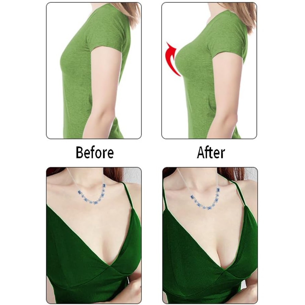 แผ่นซิลิโคนเสริมหน้าอก รูปทรงส - Push Up Bra Silicone บทวิจารณ์และราคา