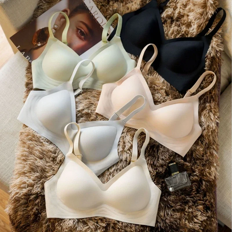 ชุดชั้นในไร้รอยต่อสําหรับผู้หญ - T Shirt Bra Seamless บทวิจารณ์และราคา