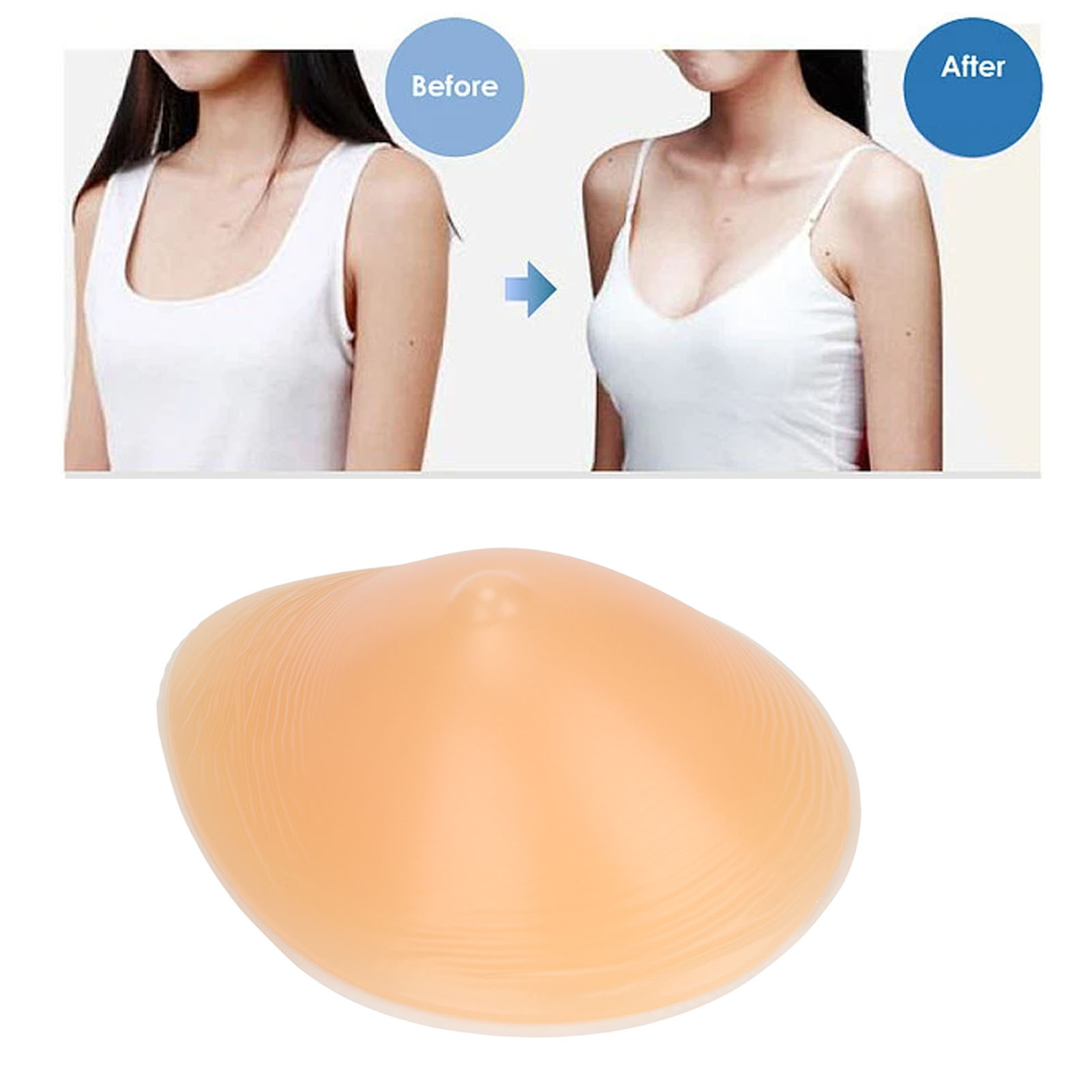 แผ่นซิลิโคนเสริมหน้าอก 5.3 ออน - Mastectomy Bra Pocket บทวิจารณ์และราคา