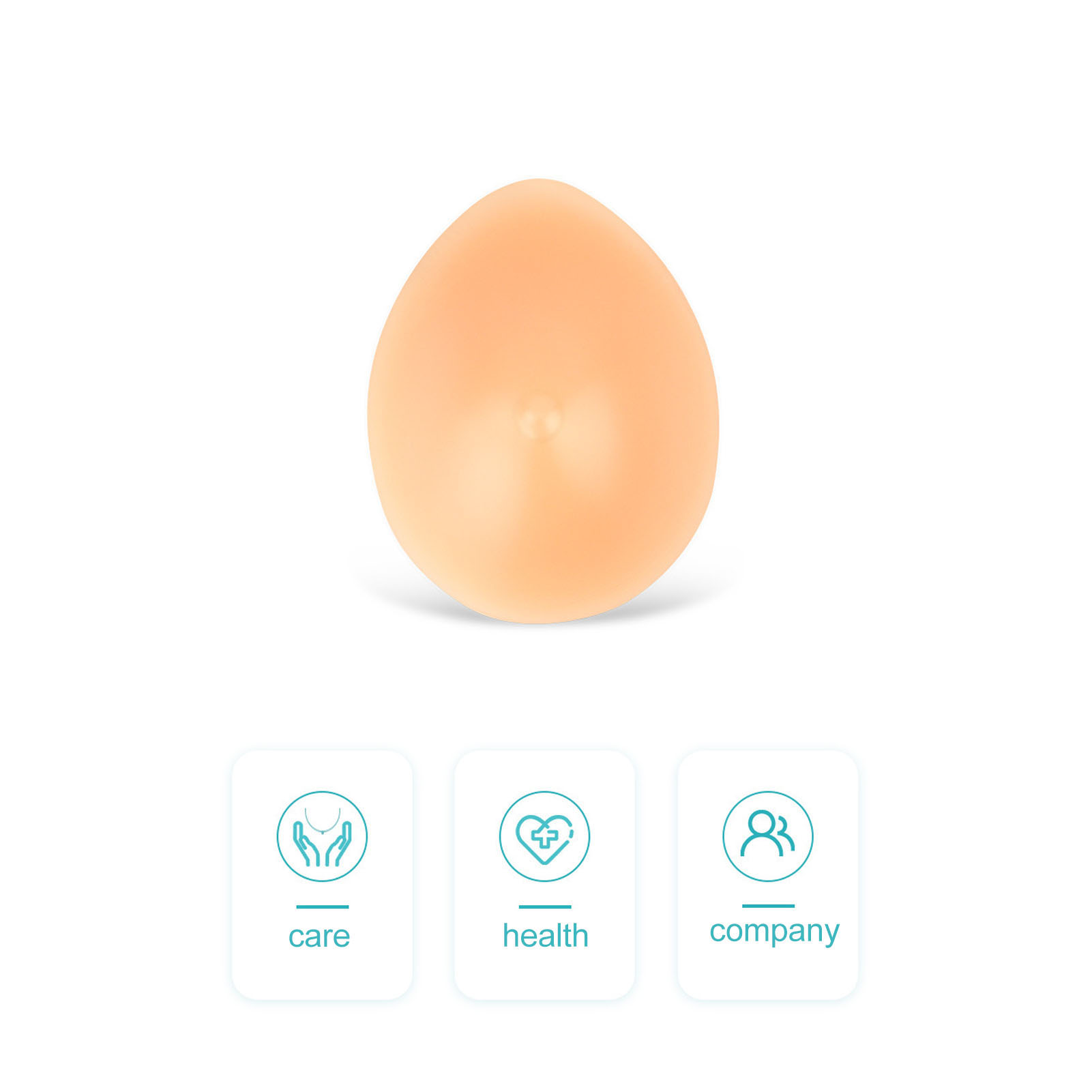 แผ่นซิลิโคนเสริมหน้าอก 5.3 ออน - Mastectomy Bra Pocket บทวิจารณ์และราคา