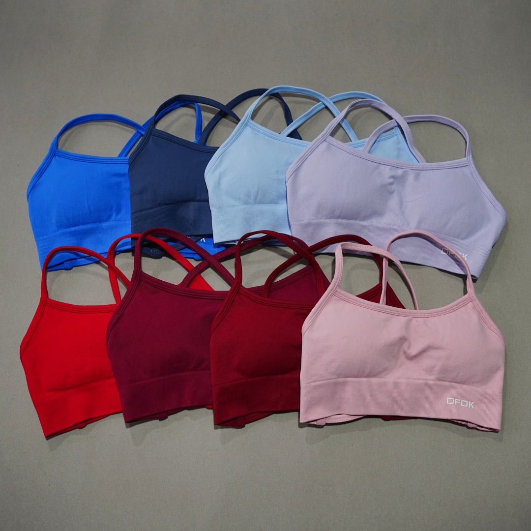 เสื้อชั้นในโยคะแบบไร้โครง DFDK - Underwire Bra Padded บทวิจารณ์และราคา