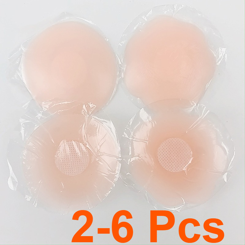 2-6Pcs ผู้หญิงซิลิโคนหัวนมครอบ - Push Up Bra Silicone บทวิจารณ์และราคา